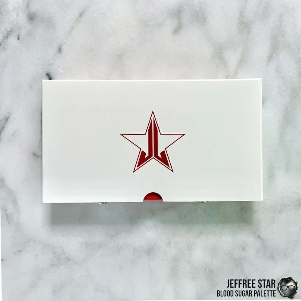 JEFFREE STAR BLOOD SUGAR PALETTE ARTISTRY EYESHADOW PRESSED PIGMENT 18 SHADE NWT